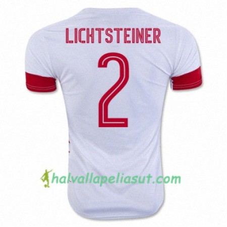Jalkapallo Pelipaidat Sveitsi STEPHAN LICHTSTEINER Vieraspaita Euro 2016
