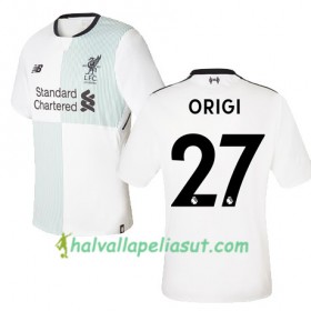 Jalkapallo Pelipaidat Liverpool ORIGI 27 Vieraspaita 2017-2018 Lyhythihainen