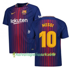 Jalkapallo Pelipaidat FC Barcelona MESSI Kotipaita 2017-2018 Lyhythihainen