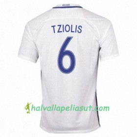 Jalkapallo Pelipaidat Kreikka ALEXANDROS TZIOLIS Kotipaita 2016/17 Lyhythihainen