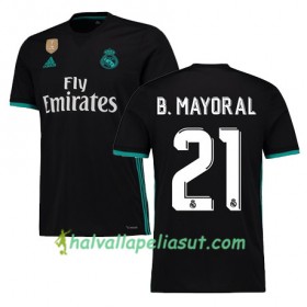 Jalkapallo Pelipaidat Real Madrid BORJA MAYORAL 21 Vieraspaita 2017-2018 Lyhythihainen