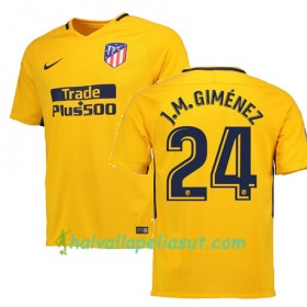 Jalkapallo Pelipaidat Atlético Madrid JOSE GIMENEZ 24 Vieraspaita 2017-2018 Lyhythihainen