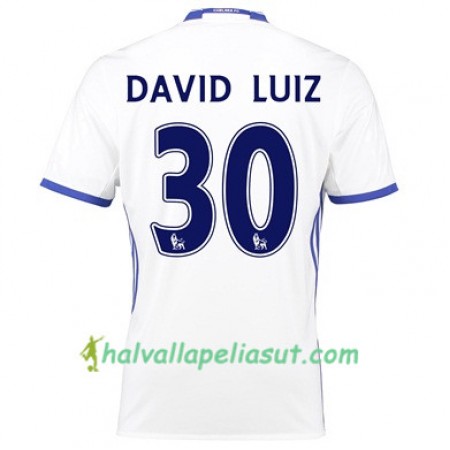 Jalkapallo Pelipaidat Chelsea DAVID LUIZ 30 3 Paita 2017-2018 Lyhythihainen