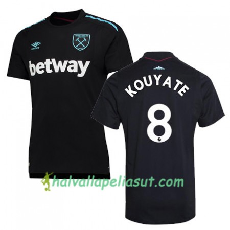Jalkapallo Pelipaidat West Ham United KOUYATE Vieraspaita 2017-2018 Lyhythihainen