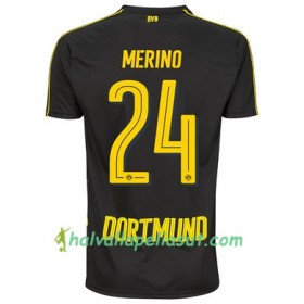 Jalkapallo Pelipaidat Borussia Dortmund MERINO 24 Vieraspaita 2017-2018 Lyhythihainen