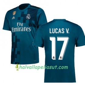 Jalkapallo Pelipaidat Real Madrid LUCAS V 17 3 Paita 2017-2018 Lyhythihainen