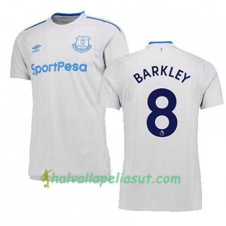 Jalkapallo Pelipaidat Everton BARKLEY Vieraspaita 2017-2018 Lyhythihainen