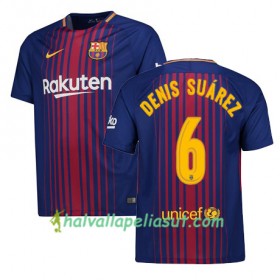 Jalkapallo Pelipaidat FC Barcelona Denis Suarez 6 Kotipaita 2017-2018 Lyhythihainen