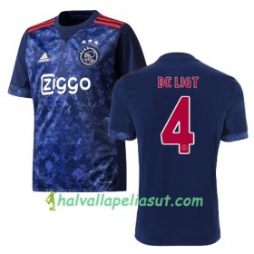 Jalkapallo Pelipaidat AFC Ajax Matthijs de Ligt 4 Vieraspaita 2017-2018 Lyhythihainen
