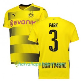 Jalkapallo Pelipaidat Borussia Dortmund PARK 3 Kotipaita 2017-2018 Lyhythihainen
