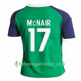 Jalkapallo Pelipaidat Pohjois-Irlanti PADDY McNAIR Kotipaita 2016/17 Lyhythihainen