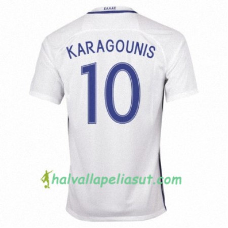 Jalkapallo Pelipaidat Kreikka GIORGOS KARAGOUNIS Kotipaita 2016/17 Lyhythihainen