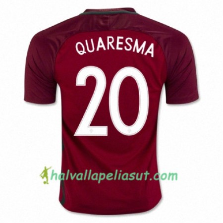 Jalkapallo Pelipaidat Portugali RICARDO QUARESMA Kotipaita Euro 2016