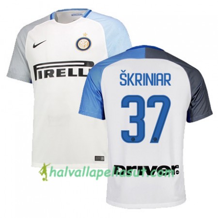 Jalkapallo Pelipaidat Inter SKRINIAR 37 Vieraspaita 2017-2018 Lyhythihainen