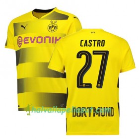 Jalkapallo Pelipaidat Borussia Dortmund CASTRO 27 Kotipaita 2017-2018 Lyhythihainen