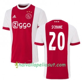 Jalkapallo Pelipaidat AFC Ajax LASSE SCHONE 20 Kotipaita 2017-2018 Lyhythihainen