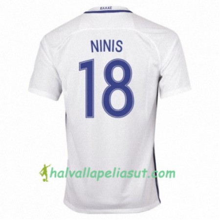 Jalkapallo Pelipaidat Kreikka SOTIRIS NINIS Kotipaita 2016/17 Lyhythihainen