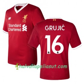 Jalkapallo Pelipaidat Liverpool GRUJIC 16 Kotipaita 2017-2018 Lyhythihainen