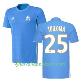 Jalkapallo Pelipaidat Olympique de Marseille BILL TUILOMA 25 Vieraspaita 2017-2018 Lyhythihainen