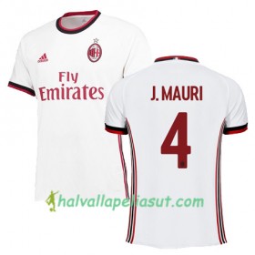 Jalkapallo Pelipaidat AC Milan J MAURI 4 Vieraspaita 2017-2018 Lyhythihainen