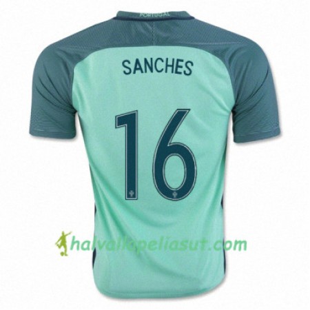 Jalkapallo Pelipaidat Portugali RENATO SANCHES Vieraspaita Euro 2016