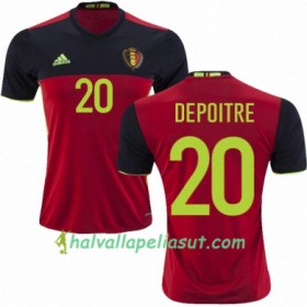 Jalkapallo Pelipaidat Belgia LAURENT DEPOITRE Kotipaita Euro 2016