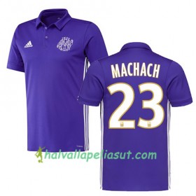 Jalkapallo Pelipaidat Olympique de Marseille ZINEDINE MACHACH 23 3 Paita 2017-2018 Lyhythihainen