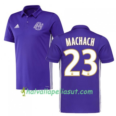 Jalkapallo Pelipaidat Olympique de Marseille ZINEDINE MACHACH 23 3 Paita 2017-2018 Lyhythihainen