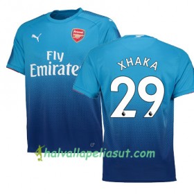 Jalkapallo Pelipaidat Arsenal XHAKA 29 Vieraspaita 2017-2018 Lyhythihainen