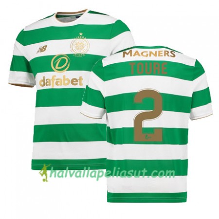 Jalkapallo Pelipaidat Celtic FC KOLO TOURE Kotipaita 2017-2018 Lyhythihainen