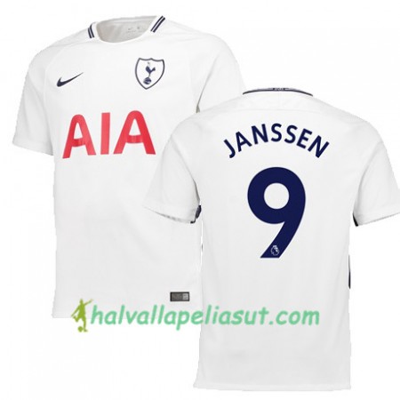 Jalkapallo Pelipaidat Tottenham Hotspur JANSSEN 9 Kotipaita 2017-2018 Lyhythihainen