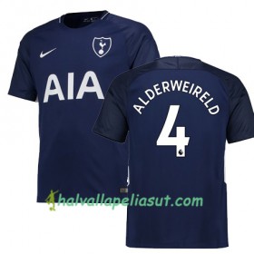 Jalkapallo Pelipaidat Tottenham Hotspur ALDERWEIRELD 4 Vieraspaita 2017-2018 Lyhythihainen