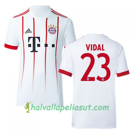 Jalkapallo Pelipaidat FC Bayern München VIDAL 23 3 Paita 2017-2018 Lyhythihainen