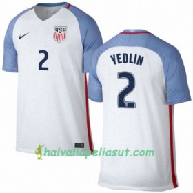 Jalkapallo Pelipaidat Yhdysvallat DEANDRE YEDLIN Kotipaita 2016/17 Lyhythihainen