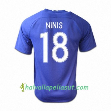 Jalkapallo Pelipaidat Kreikka SOTIRIS NINIS Vieraspaita 2016/17 Lyhythihainen