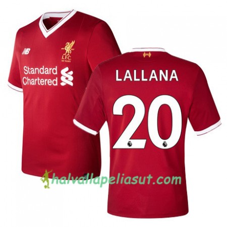 Jalkapallo Pelipaidat Liverpool LALLANA 20 Kotipaita 2017-2018 Lyhythihainen