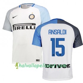 Jalkapallo Pelipaidat Inter ANSALDI 15 Vieraspaita 2017-2018 Lyhythihainen