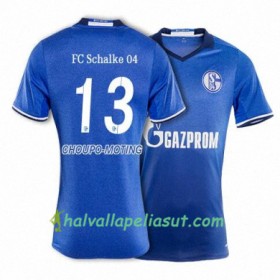 Jalkapallo Pelipaidat FC Schalke 04 CHOUPO MOTING 13 Kotipaita 2017-2018 Lyhythihainen