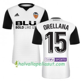 Jalkapallo Pelipaidat Valencia CF ORELLANA Kotipaita 2017-2018 Lyhythihainen