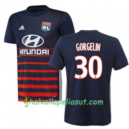 Jalkapallo Pelipaidat Olympique Lyonnais MATHIEU GORGELIN 30 Vieraspaita 2017-2018 Lyhythihainen