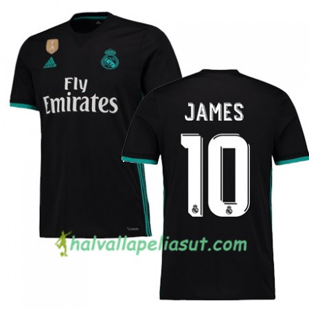 Jalkapallo Pelipaidat Real Madrid JAMES 10 Vieraspaita 2017-2018 Lyhythihainen