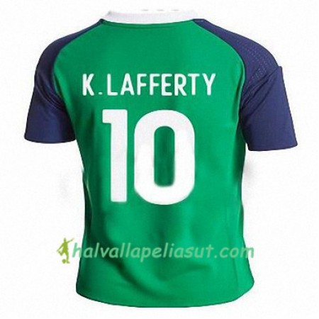 Jalkapallo Pelipaidat Pohjois-Irlanti KYLE LAFFERTY Kotipaita 2016/17 Lyhythihainen