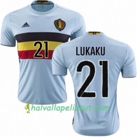 Jalkapallo Pelipaidat Belgia JORDAN LUKAKU Vieraspaita Euro 2016