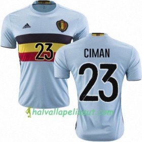 Jalkapallo Pelipaidat Belgia LAURENT CIMAN Vieraspaita Euro 2016