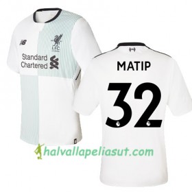 Jalkapallo Pelipaidat Liverpool MATIP 32 Vieraspaita 2017-2018 Lyhythihainen