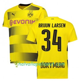 Jalkapallo Pelipaidat Borussia Dortmund BRUUN LARSEN 34 Kotipaita 2017-2018 Lyhythihainen