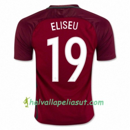 Jalkapallo Pelipaidat Portugali ELISEU Kotipaita Euro 2016