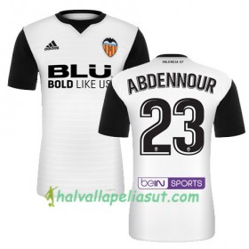 Jalkapallo Pelipaidat Valencia CF ABDENNOUR Kotipaita 2017-2018 Lyhythihainen