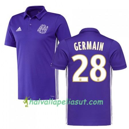Jalkapallo Pelipaidat Olympique de Marseille GERMAIN 28 3 Paita 2017-2018 Lyhythihainen