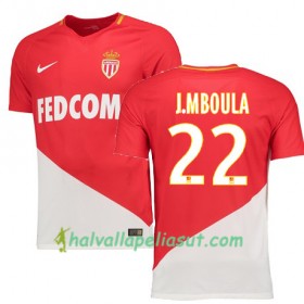 Jalkapallo Pelipaidat AS Monaco JORDI MBOULA 22 Kotipaita 2017-2018 Lyhythihainen